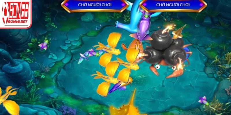 Bắn cá Cua Vàng Bon68 – Mẹo Săn Thưởng Cho Người Mới 2 Hệ thống sinh vật biển và phần thưởng theo từng cấp độ