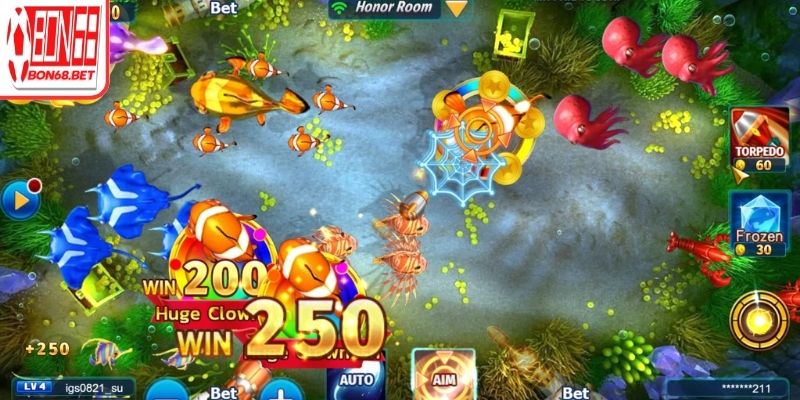 Bắn Cá Rùa Xanh Bon68 – Khám Phá Game Săn Cá Đỉnh Cao 2 Gameplay thử thách kích thích