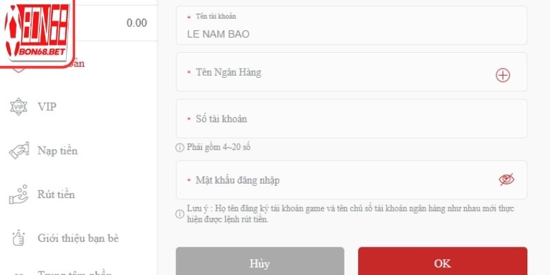 Nạp tiền Bon68 – Hướng Dẫn Thao Tác Chi Tiết Cho Người Mới 1 Truy cập chính thức trang chủ