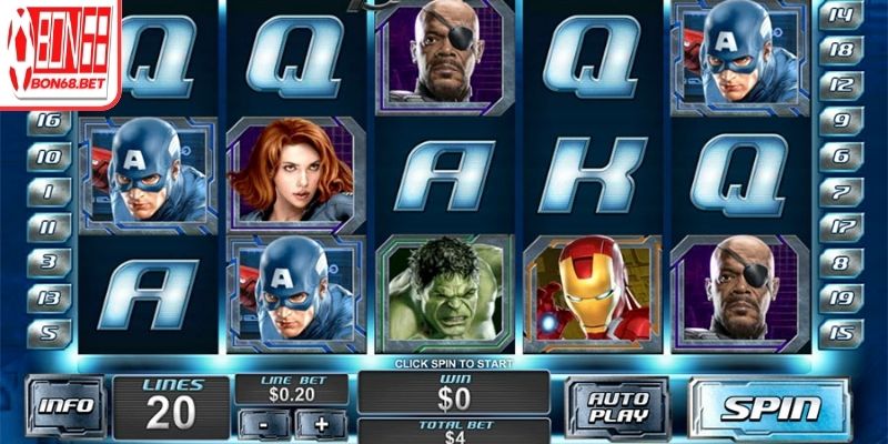 Nổ Hũ Siêu Anh Hùng Bon68 – Khám Phá Tính Năng Hấp Dẫn 2 Làm quen với chức năng cơ bản