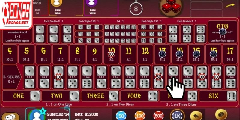 Sicbo Bon68 – Hướng Dẫn Chi Tiết Và Chiến Lược Tối Ưu 1 Cách chơi Sicbo Bon68 cho người mới